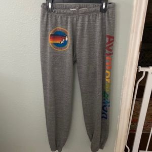 AV sweatpants gray
